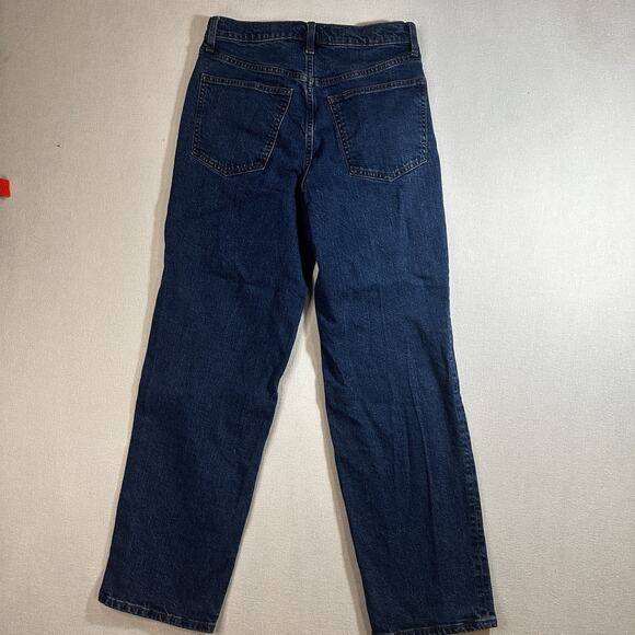 Universal Thread Jeans Women's 8 Highest Rise Straight Leg Denim Button Fly - Picture 11 of 11